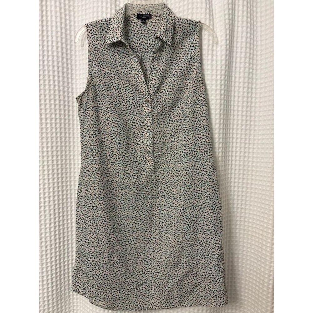The Limited Ashton Sleeveless Confetti Dot Dress Size M